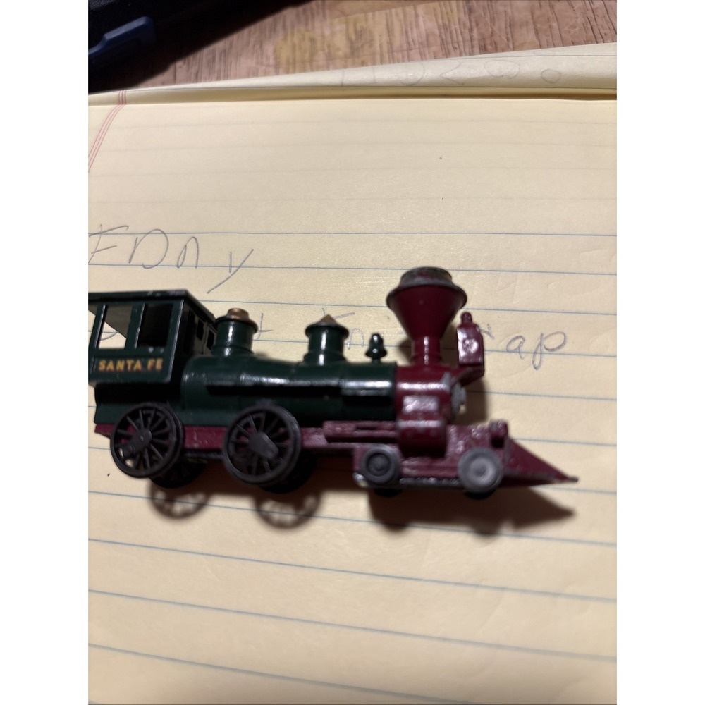 Matchbox Models of Yesteryear No. 13 American Loco Santa Fe Lesney Vintage Train